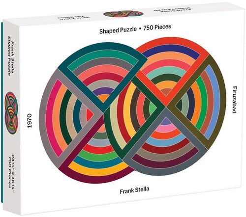 Galison - Moma Frank Stella 750 Piece Shaped Puzzle - Games