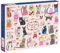 Mudpuppy - Cool Cats A Z 1000 Piece Puzzle - Games