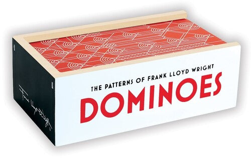 Wright,frank Llyod - Patterns Of Frank Lloyd Wright Wooden Dominoes - Games