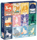 Mudpuppy - Cat Zodiac 500 Piece Puzzle - Games