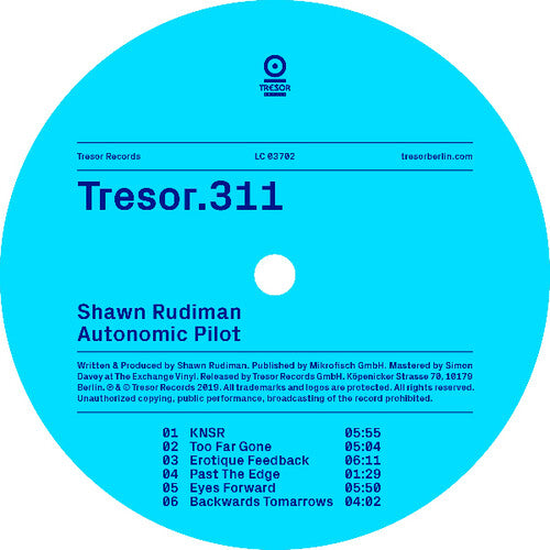 Rudiman,shawn - Autonomic Pilot - Vinyl Record