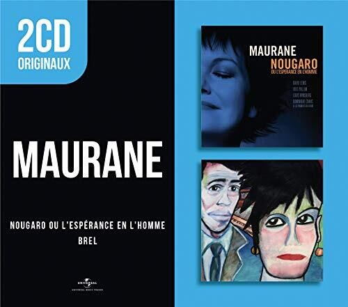Maurane - 2 Cd Originaux : Nougaro Ou L'esperance En L'homme - Music CD