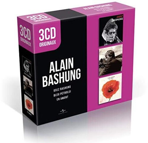 Bashung,alain - 3 Cd Originaux : Bleu Petrole / En Amont / Osez - Music CD