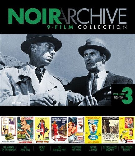Noir Archive Volume 3: 1957-1960 (9-film Coll) - Noir Archive Volume 3: 1957-1960 (9-film Coll) - Blu-ray