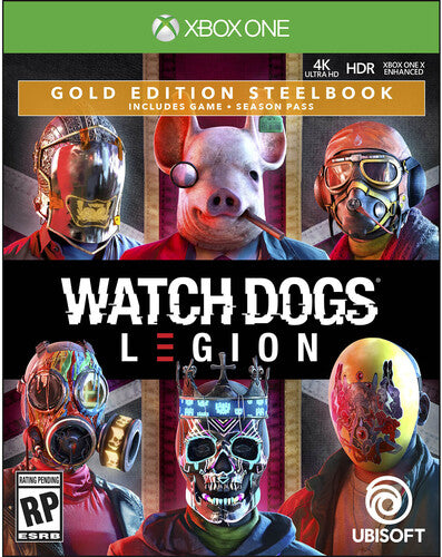 Xb1 Watch Dogs: Legion Steelbook Gold Ed - Xb1 Watch Dogs: Legion Steelbook Gold Ed - Video Game