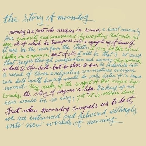 Moondog - Story Of Moondog [Purple & Green Starbust]
