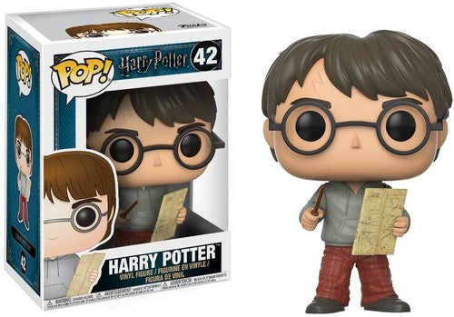 Funko Pop! Movies: - Harry Potter S4 - Harry W/ Marauders Map - Collectibles