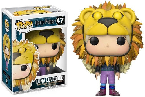 Funko Pop! Movies: - Harry Potter S4 - Luna Lovegood (lion Head) - Collectibles