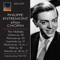 Chopin / Entremont / Ormandy - Philippe Entremont Plays Chopi - Music CD