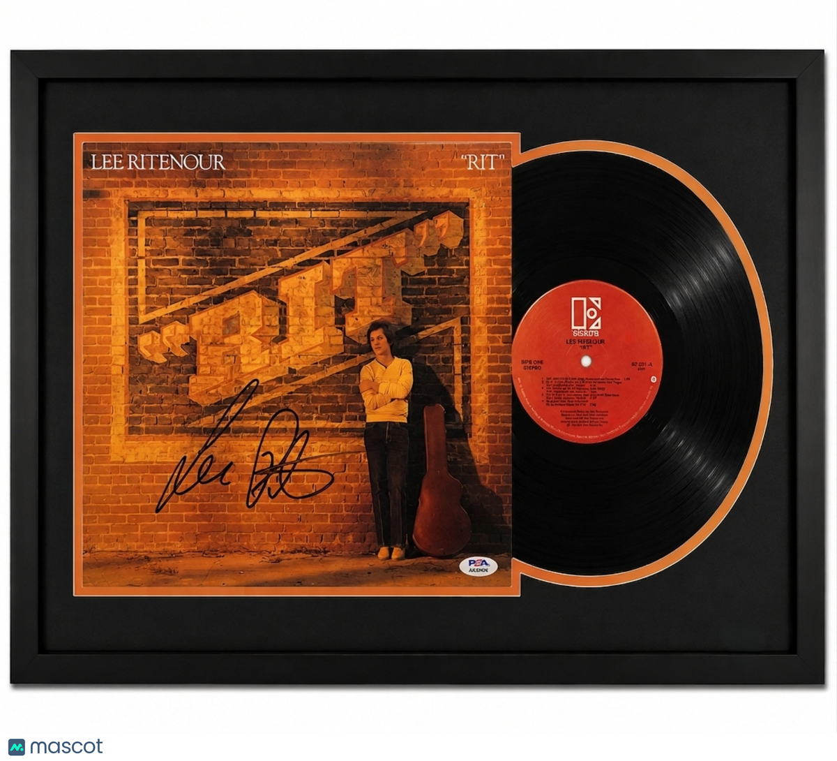 Lee Ritenour Signed RIT Framed Vinyl PSA Album Auth
