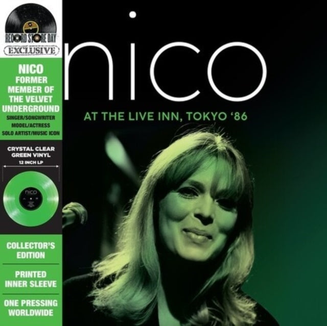 Librairy Theatre '83 (Crystal Clear Yellow Tint LP Vinyl) & At The Live Inn, Tokyo '86 (Deluxe/Crystal Clear Green LP Vinyl)