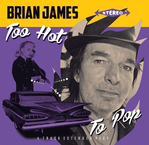 Brian James - Too Hot To Pop - Vinyl Record