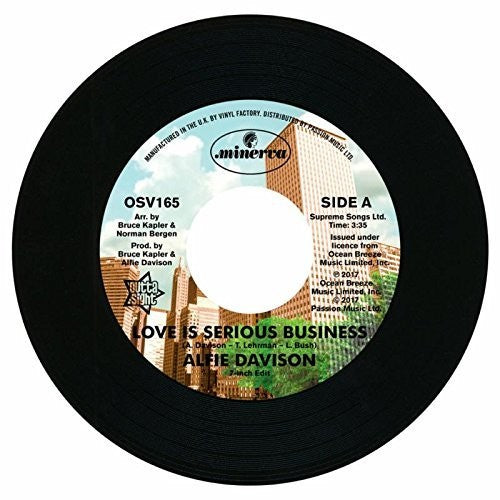 Davison,alfie - Love Is Serious Business - Vinyl Record
