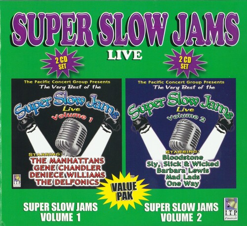 Super Slow Jams Live 1/2 / Various - Super Slow Jams Live 1/2 / Various - Music CD