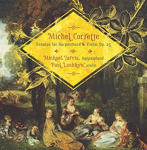 Luchkow-jarvis Duo - Michel Corrette: Sonatas For Harpsichord & Violin - Music CD