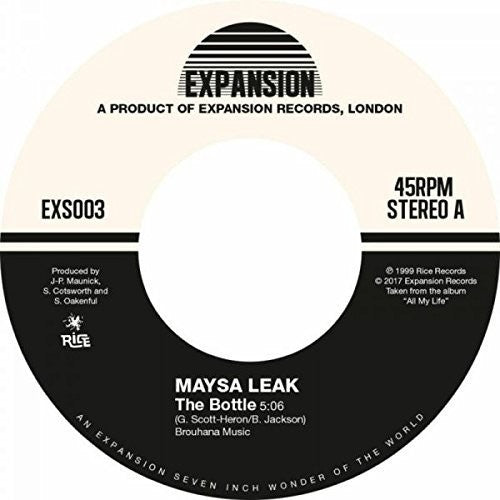 Maysaleak - Bottle / Hooked On Your Love - Vinyl Record