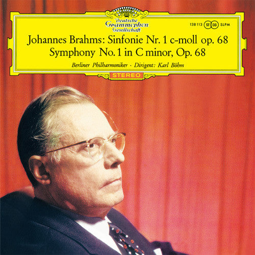Bohm,karl /berliner Philharmoniker - Brahms: Symphony No. 1 In C Minor Op. 68 - Vinyl Record