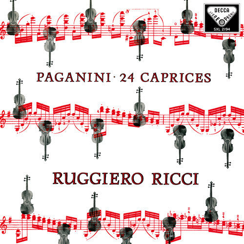 Ricci,ruggiero - Paganini: 24 Caprices Op. 1 - Vinyl Record