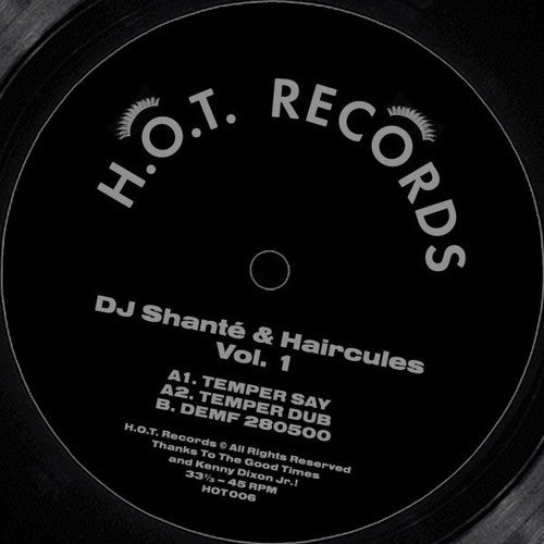Dj Shante & Haircules - 1 - Vinyl Record