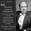 Stravinsky / Peters / Alix - Pierre Boulez Conducts Stravinsky - Music CD