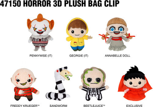 Horror Plush Bag Clip In Blind Bag - Horror Plush Bag Clip In Blind Bag - Collectibles