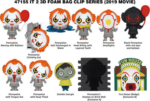 It Chapter 2 3d Foam Bag Clips In Blind Bags - It Chapter 2 3d Foam Bag Clips In Blind Bags - Collectibles
