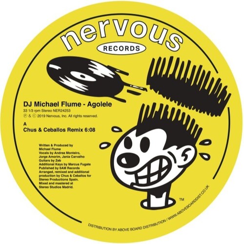 Dj Michael Flume - Agolele (chus & Ceballos Remix) - Vinyl Record