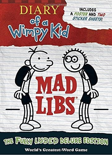 Mad Libs - Diary Of A Wimpy Kid Mad Libs - Books