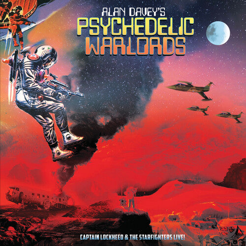 Alan Davey's Psychedelic Warlords - Captain Lockheed And The Starfighters Live - Music CD
