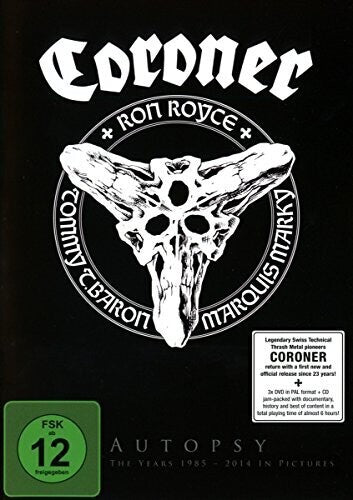 Coroner - Autopsy - Music CD
