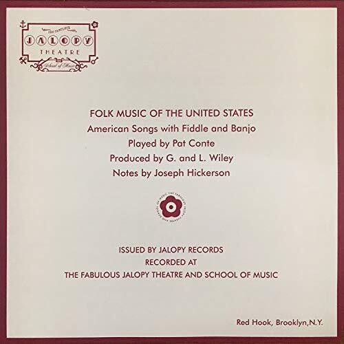 Conte,pat - American Songs With Fiddle And Banjo - Vinyl Record