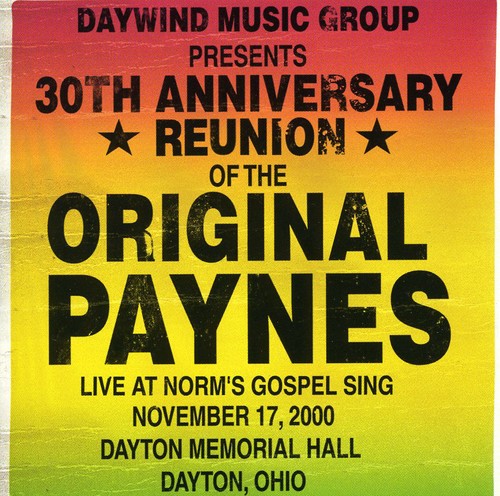 Paynes - 30th Anniversary Reunion - Music CD