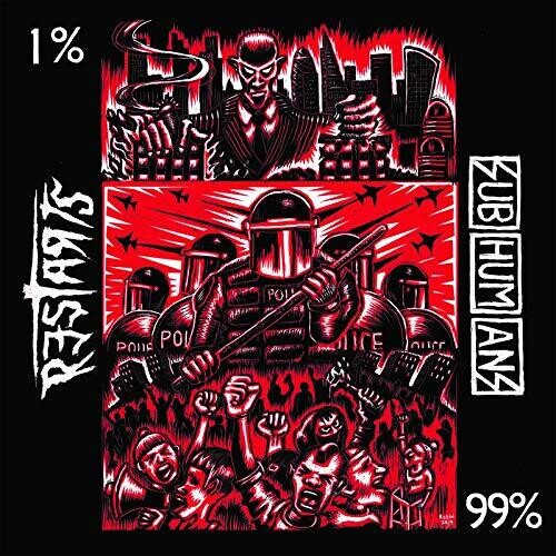 Subhumans / Restarts - Split - Vinyl Record