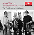 Taneyev / California String Quartet - String Quartets 2 & 6 - Music CD