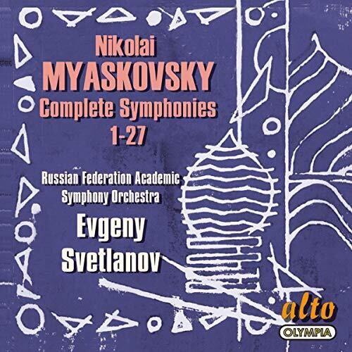 Russian Federation Academic So Svetlanov Evgeni - Myaskovsky: Complete Symphonies 1-27 - Music CD