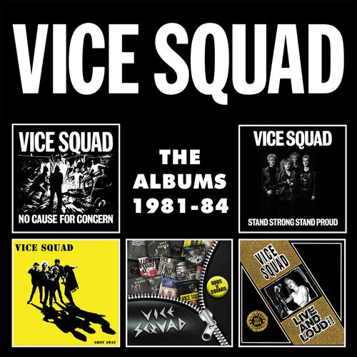 Vice Squad - Albums 1981-1984 - Music CD