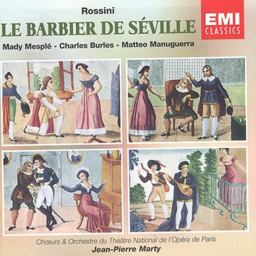 Rossini / Mesple / Burles / Benoit / Marty - Barbier De Seville - Music CD