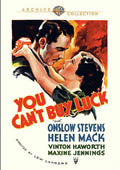 You Can't Buy Luck (1937) - You Can't Buy Luck (1937) - DVD