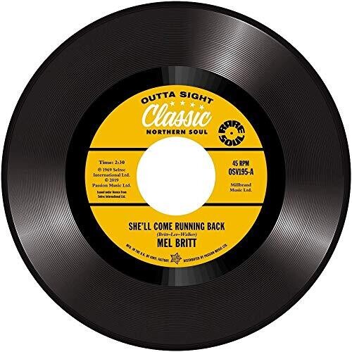 Britt,mel / Group / Washington,cecil - She'll Come Running Back / I Don't Like To Lose - Vinyl Record