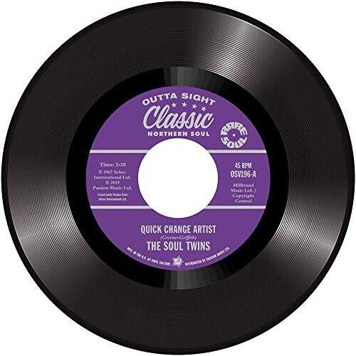 Soul Twins / Porter,n.f. - Quick Change Artist / Keep On Keeping On - Vinyl Record