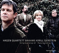 Brahms / Hagen Quartett / Gerstein - String Quartet 67 - Music CD