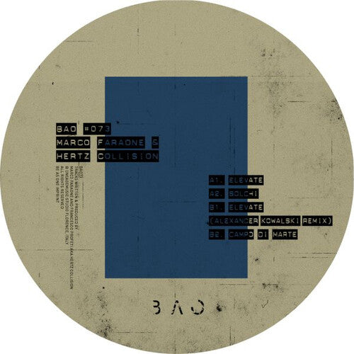 Faraone,marco & Collision,hertz - Elevate - Vinyl Record