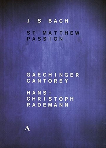 Bach,j.s. / Rademann - St Matthew Passion - DVD