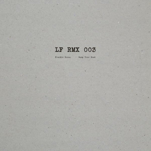 Frankie Bones - Lf Rmx 003 - Vinyl Record
