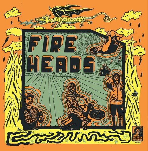 Fire Heads / Sex Scenes - Split Lp - Vinyl Record