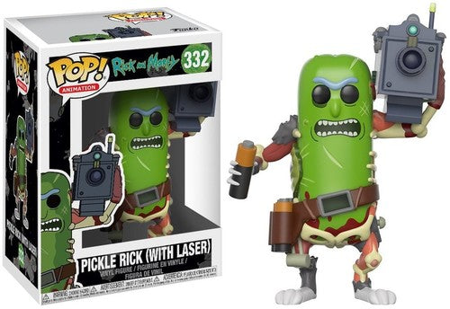 Pop Animation Rick & Morty - Pop Animation Rick & Morty Pickle Rick With Laser - Collectibles