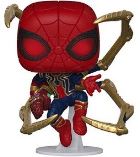 Pop Marvel Spider Man - Pop Marvel Endgame Iron Spider With Nano Gauntlet - Collectibles