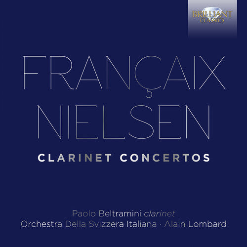 Francaix / Beltramini / Lombard - Clarinet Concertos - Music CD