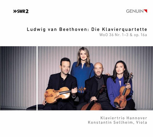 Beethoven / Hannover / Sellheim - Die Klavierquartette - Music CD