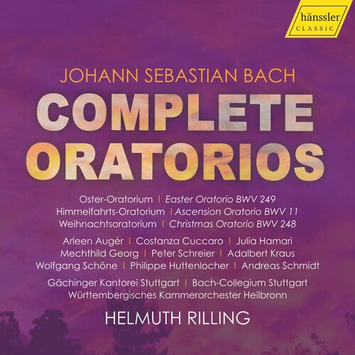 Bach,j.s. - Complete Oratorios - Music CD